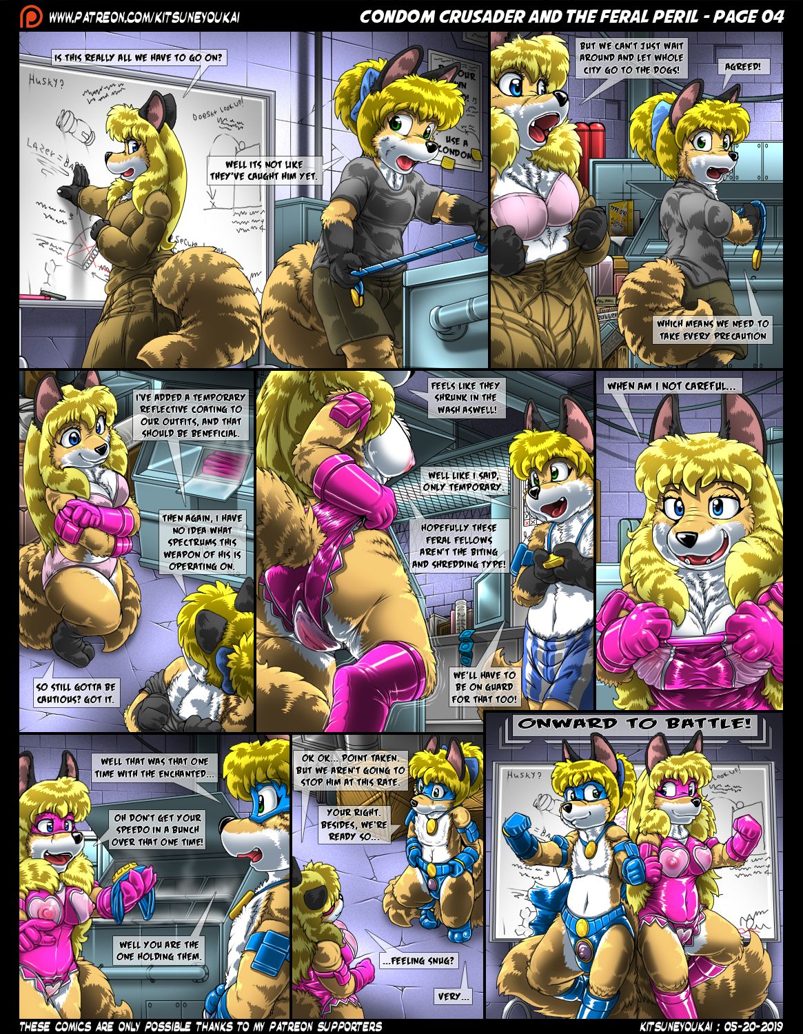 Condom Crusader and the Feral Peril page 4 full