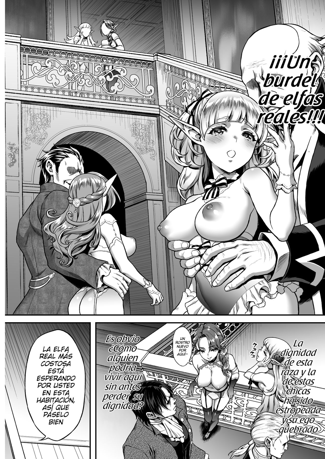 Yuukyuu no Shou Elf 1 "Dokuhebi" | La Elfa Eterna I "Una Serpiente Venenosa" page 5 full