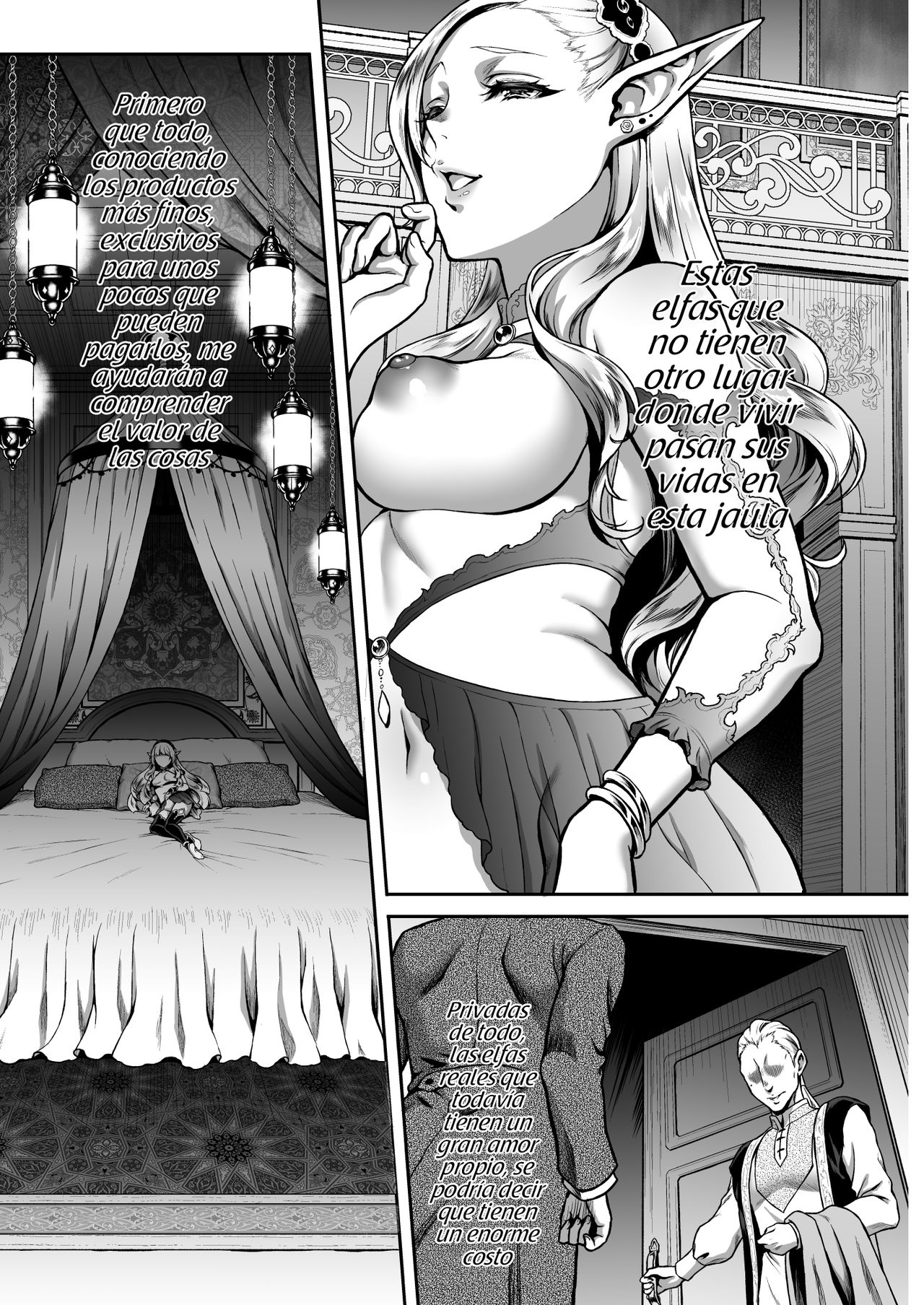 Yuukyuu no Shou Elf 1 "Dokuhebi" | La Elfa Eterna I "Una Serpiente Venenosa" page 6 full