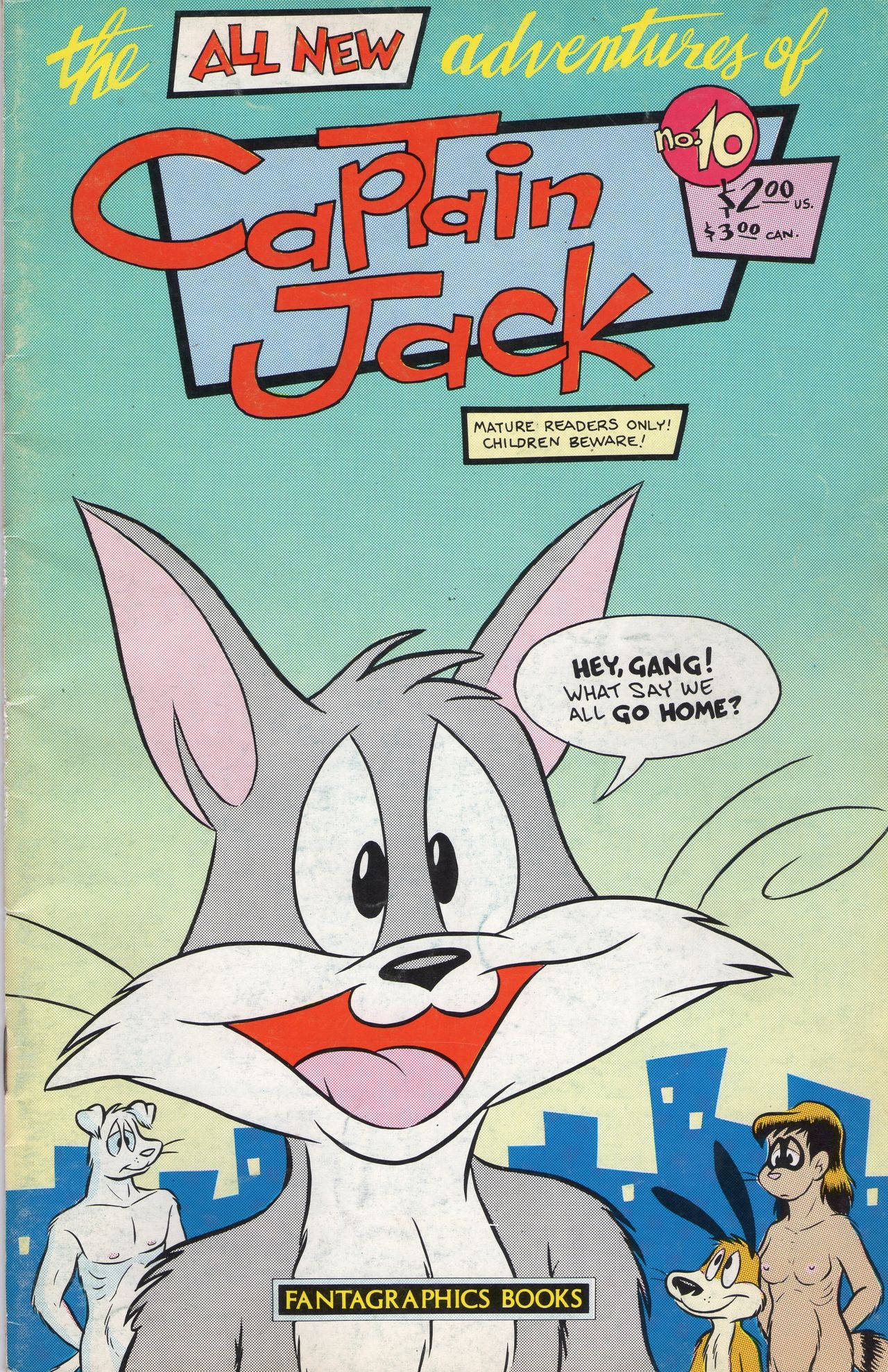 The Adventures of Captain Jack Vol 10 page 1 full