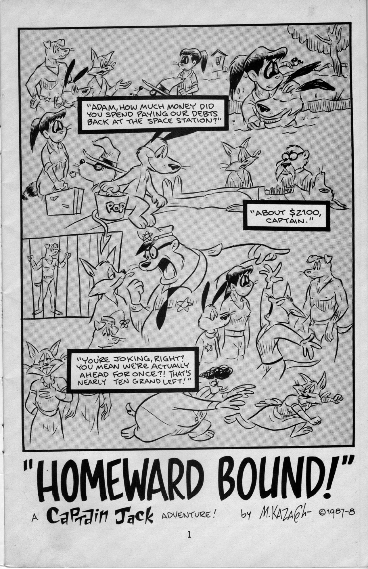 The Adventures of Captain Jack Vol 10 page 3 full