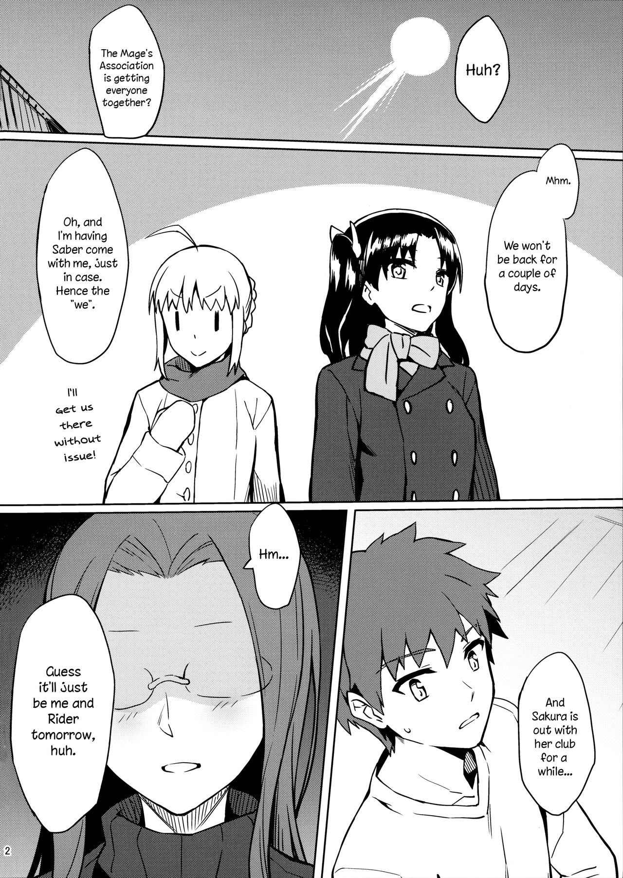 Rider-san to no Ichinichi. page 3 full