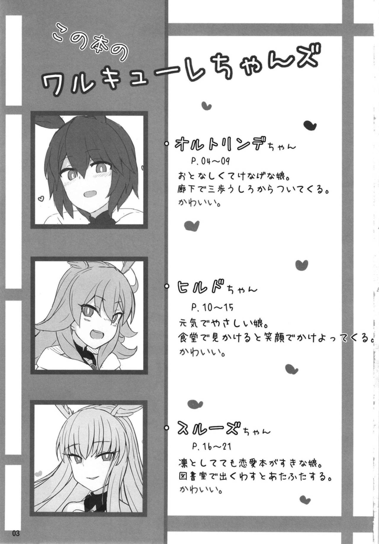RagLíf ~Valkyrie-chans to Love Ecchi Suru Hon~ page 3 full