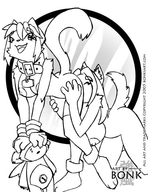 Bonk Girls Art CD 1 page 8 full
