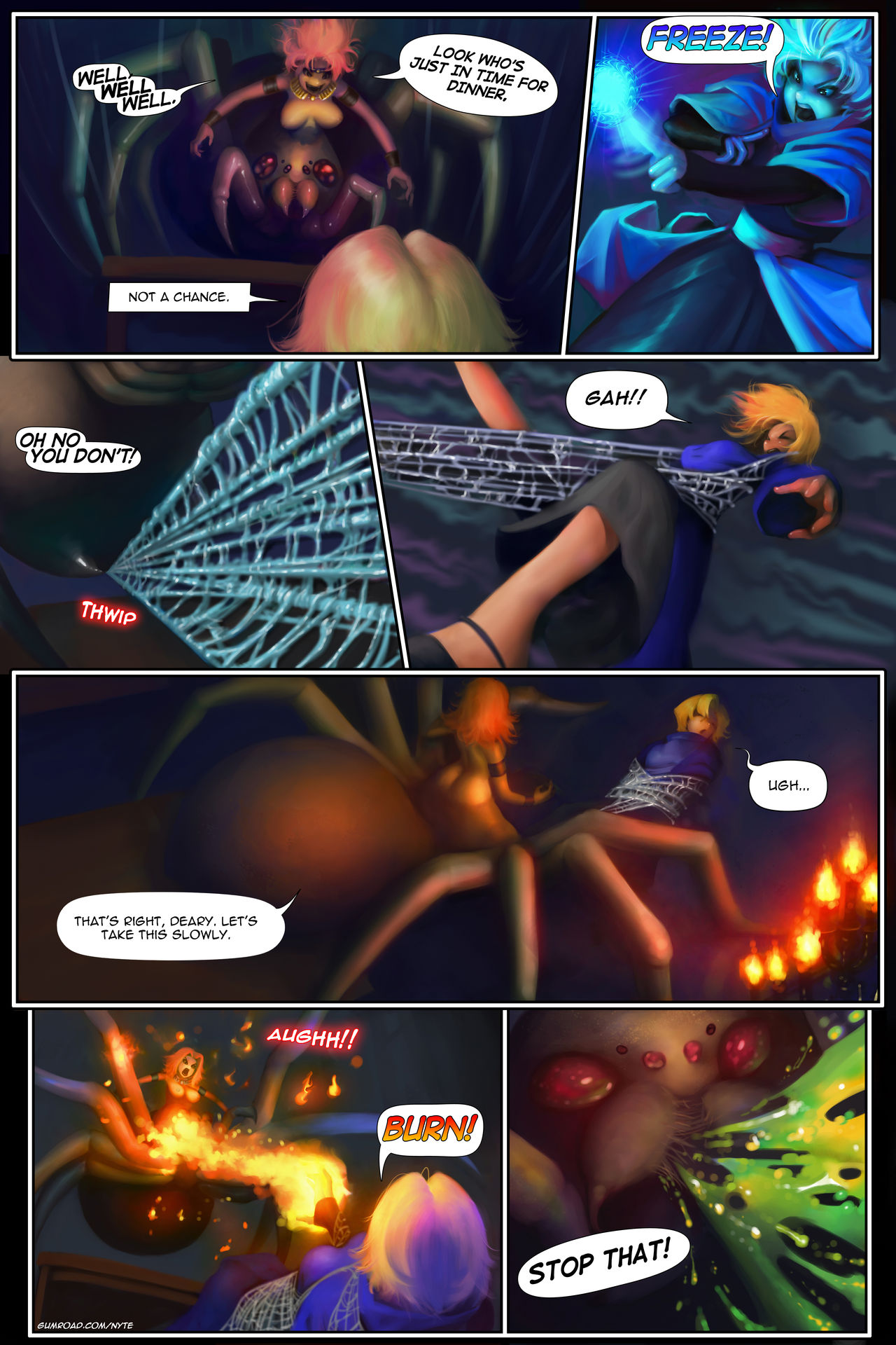 Castlevania: Vore In The Night page 3 full