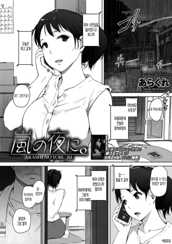 [Arakure] Arashi no Yoru ni. (COMIC HOTMiLK Koime Vol. 12) [Korean] [Digital] [커피우유] cover