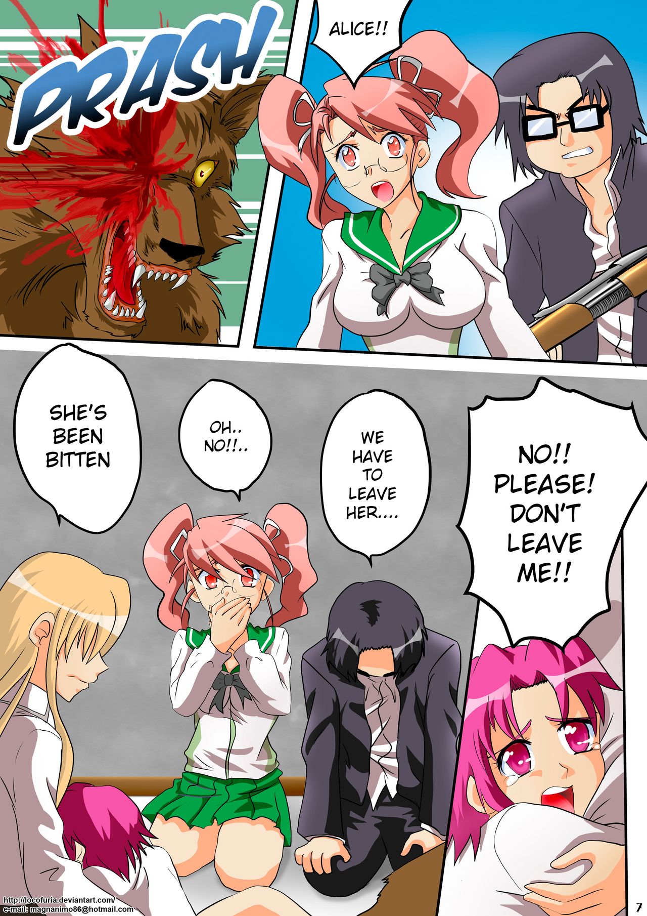 Highschool of the Werewolf page 10 full