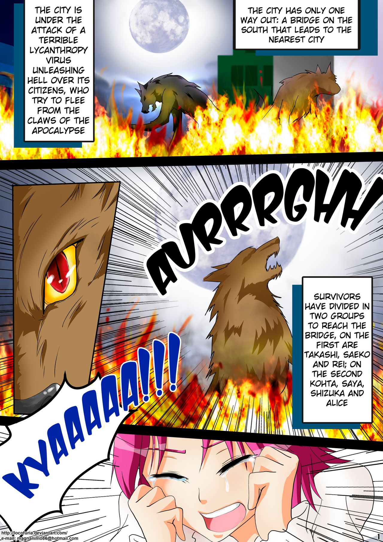Highschool of the Werewolf page 4 full
