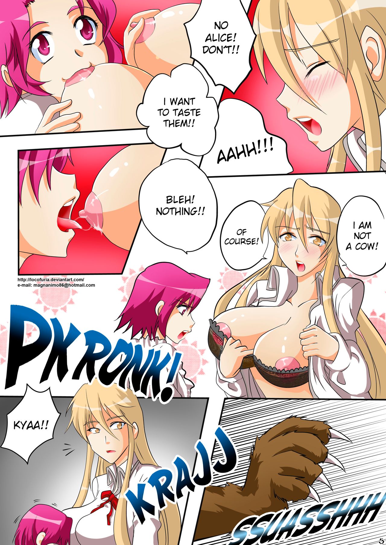 Highschool of the Werewolf page 8 full
