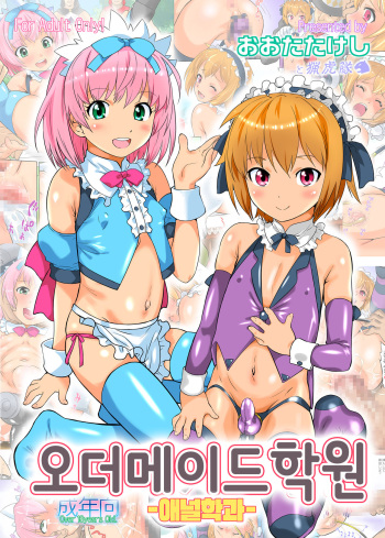 [Ohtado (Oota Takeshi)] Order Maid Gakuen -Anal Gakka- | 오더메이드 학원 - 애널학과- [Korean] [팀☆데레마스] [Digital] cover