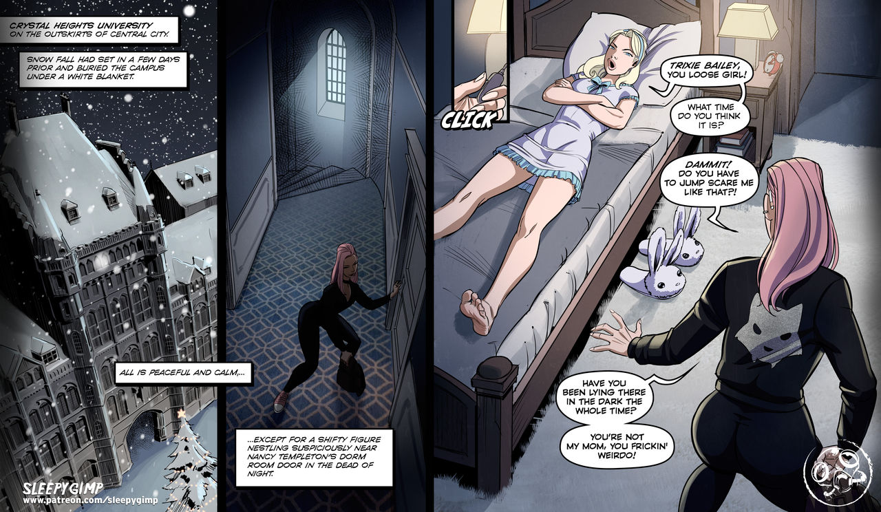 Nancy Templeton Like a Thief in the Night page 1 full