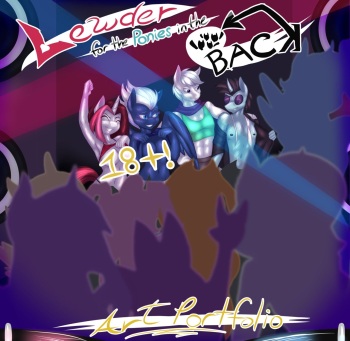 Lewder for the Ponies in the Back (My little pony) cover