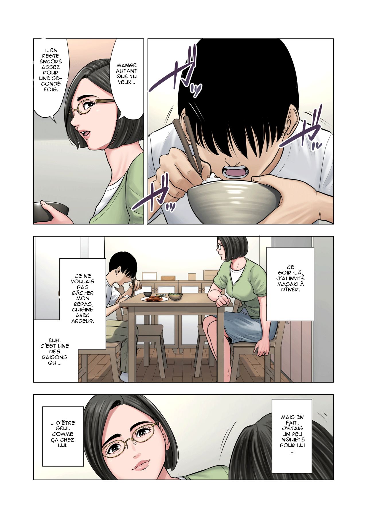 Rinjin Soukan ~Danchi Tsuma to Danshi Gakusei no Ibitsuna Kankei~ page 9 full