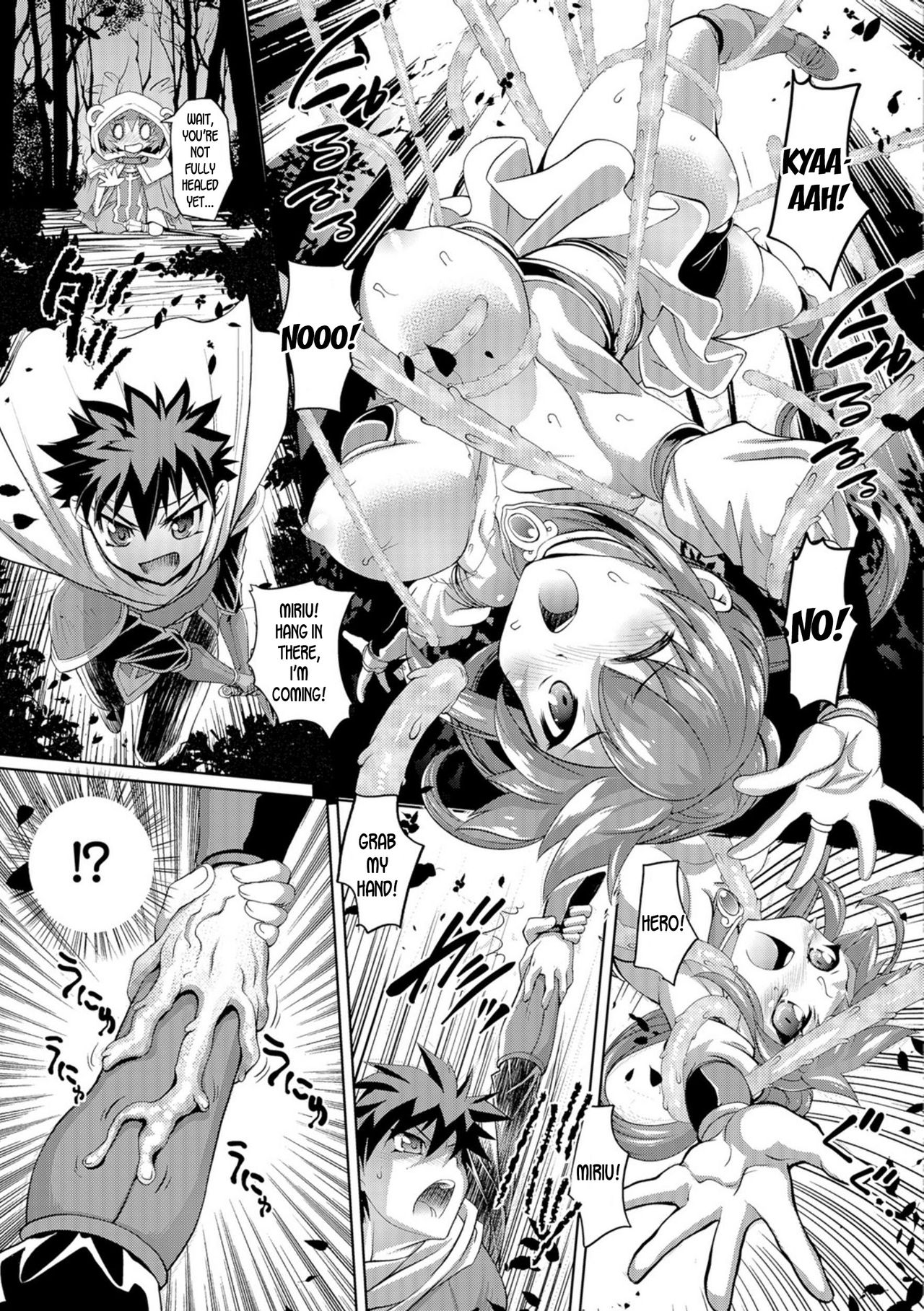 Nyotaika Yuusha to Futanari no Majo | Genderbent Hero and the Futanari Witch page 11 full
