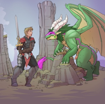 [Lunate] New Horny Dragoness cover