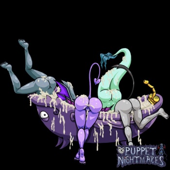 [Puppet Nightmares] Scrub-a-Tub, Cleaner of Filthy Monster Girls cover