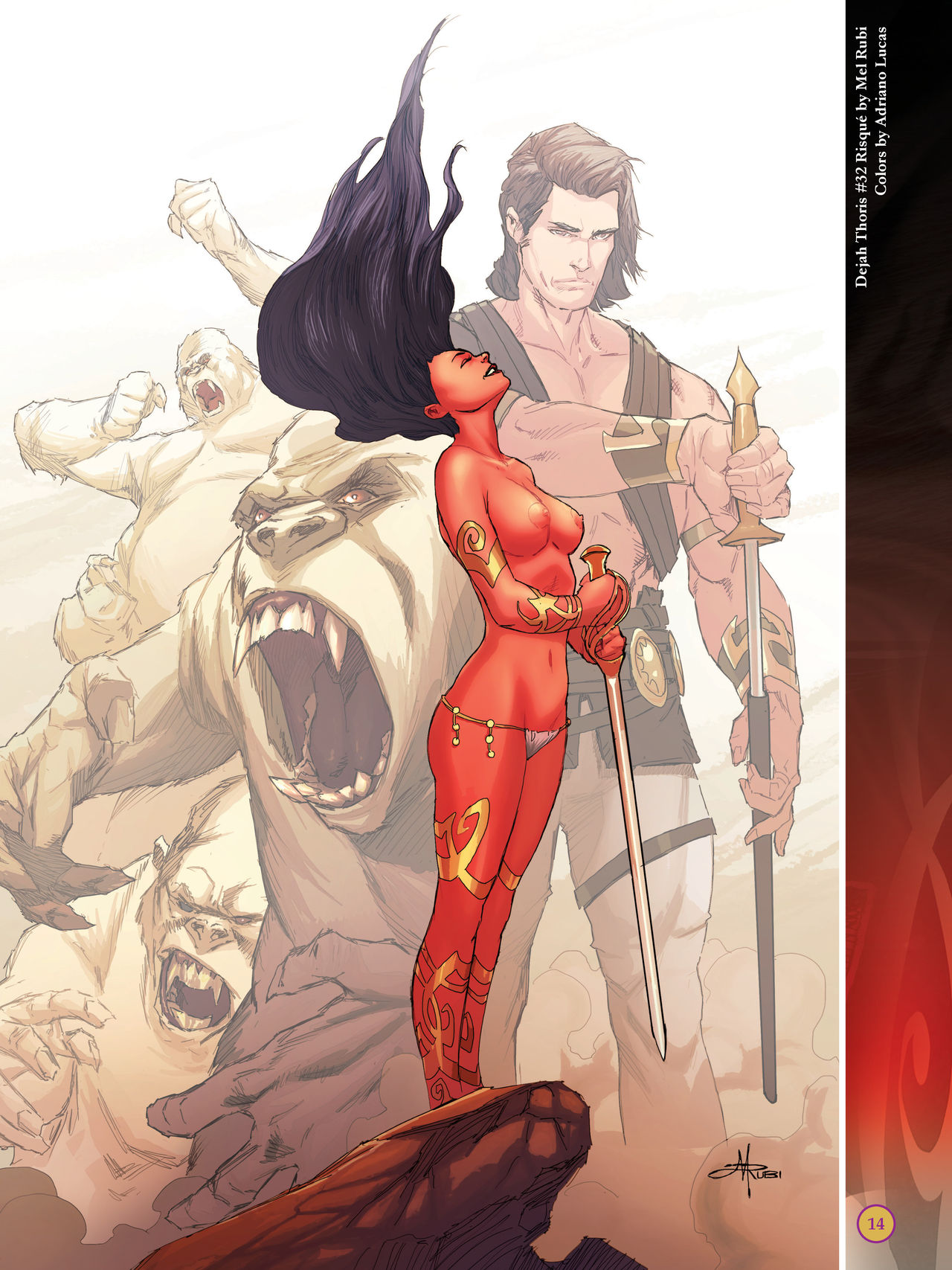 The Art of Dejah Thoris and the Worlds of Mars Vol.2 page 12 full