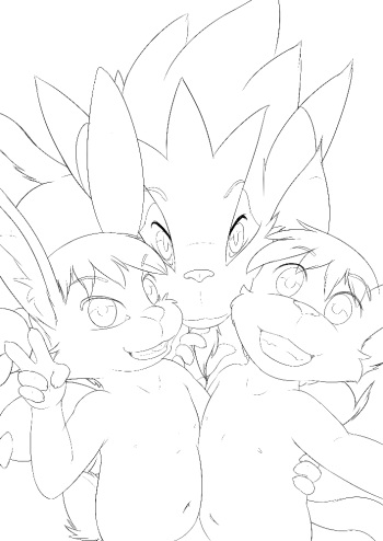 Hitsunekun - Sleepover Party (WIP Version) cover