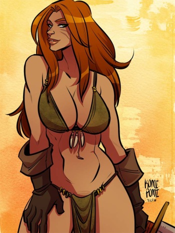 [Kumi Pumi] Rowena the Barbarian [Ongoing] cover