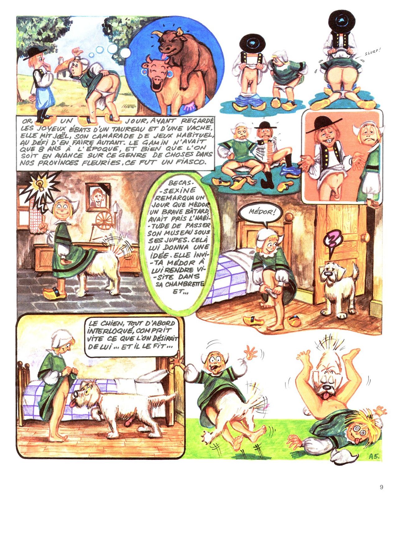 La Naissance De Becassexine page 9 full