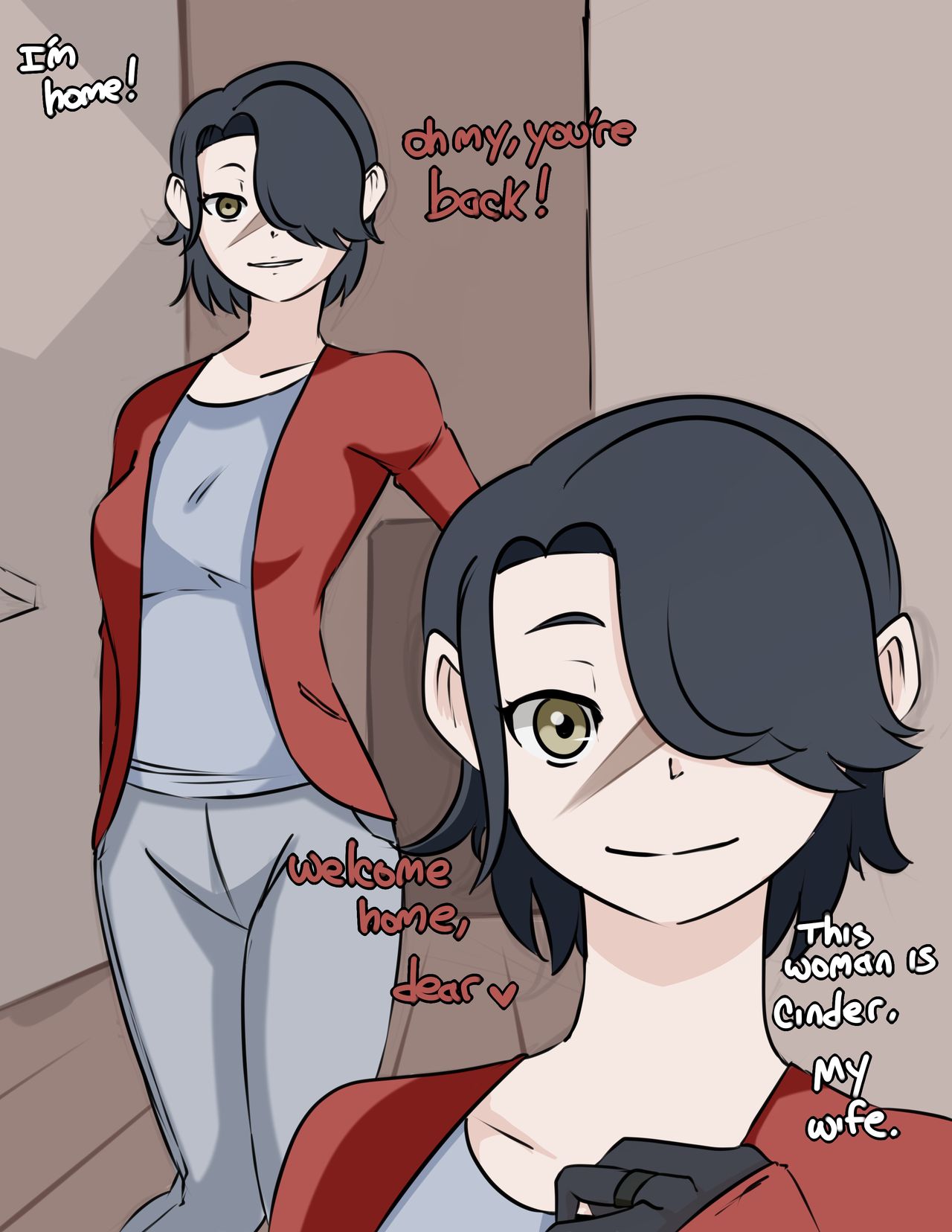 Cinder Waifu page 1 full