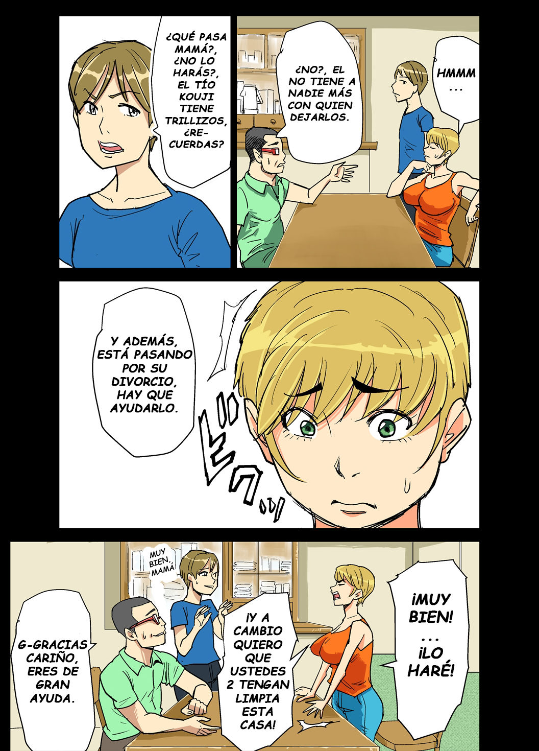 Kazumi to gitei, sono musuko-tachi page 7 full