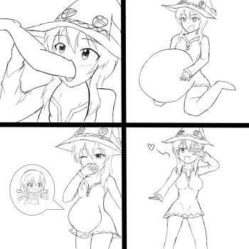 [Tomayo]  Megumin's Vore-splosion cover
