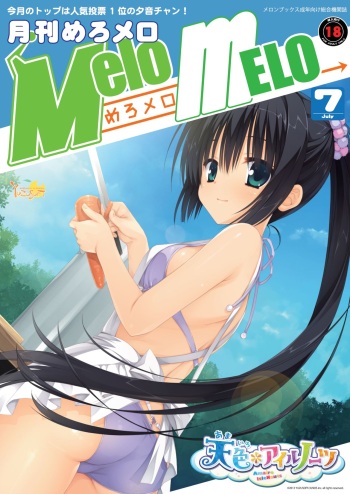 月刊めろメロ 2013年7月号 cover