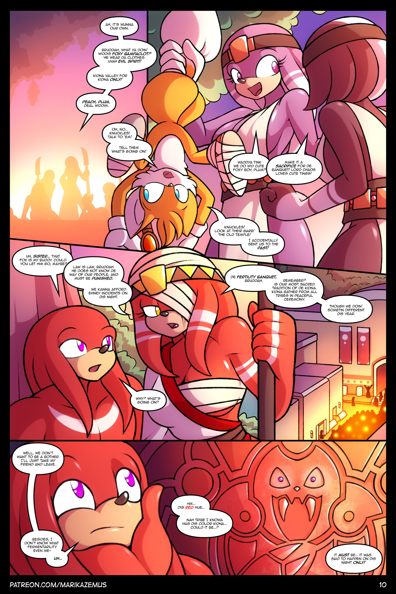 Sonic Boom: Echidna Nights page 10 full