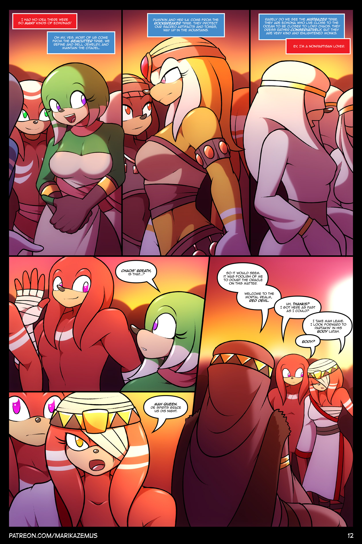 Sonic Boom: Echidna Nights page 12 full