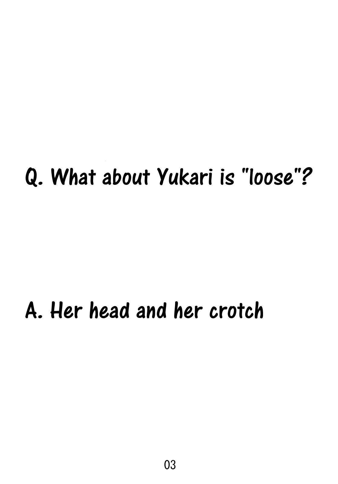 Yuru Yukari page 3 full