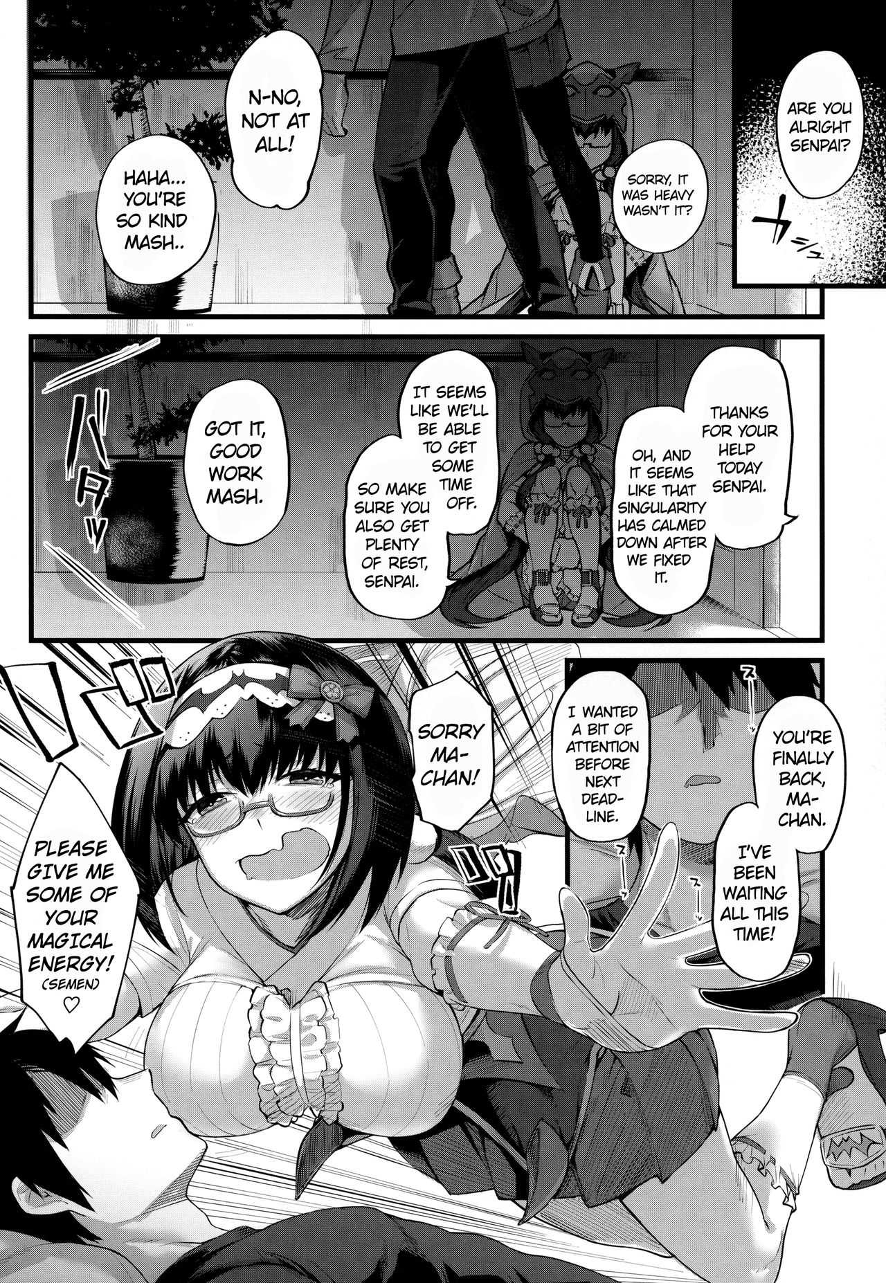 Hime wa Nekomi o Osoi EnerDri Kankaku de Seieki o Nomu. | Osakabehime Nighttime Assault - Drinking semen like an energy drink! page 2 full