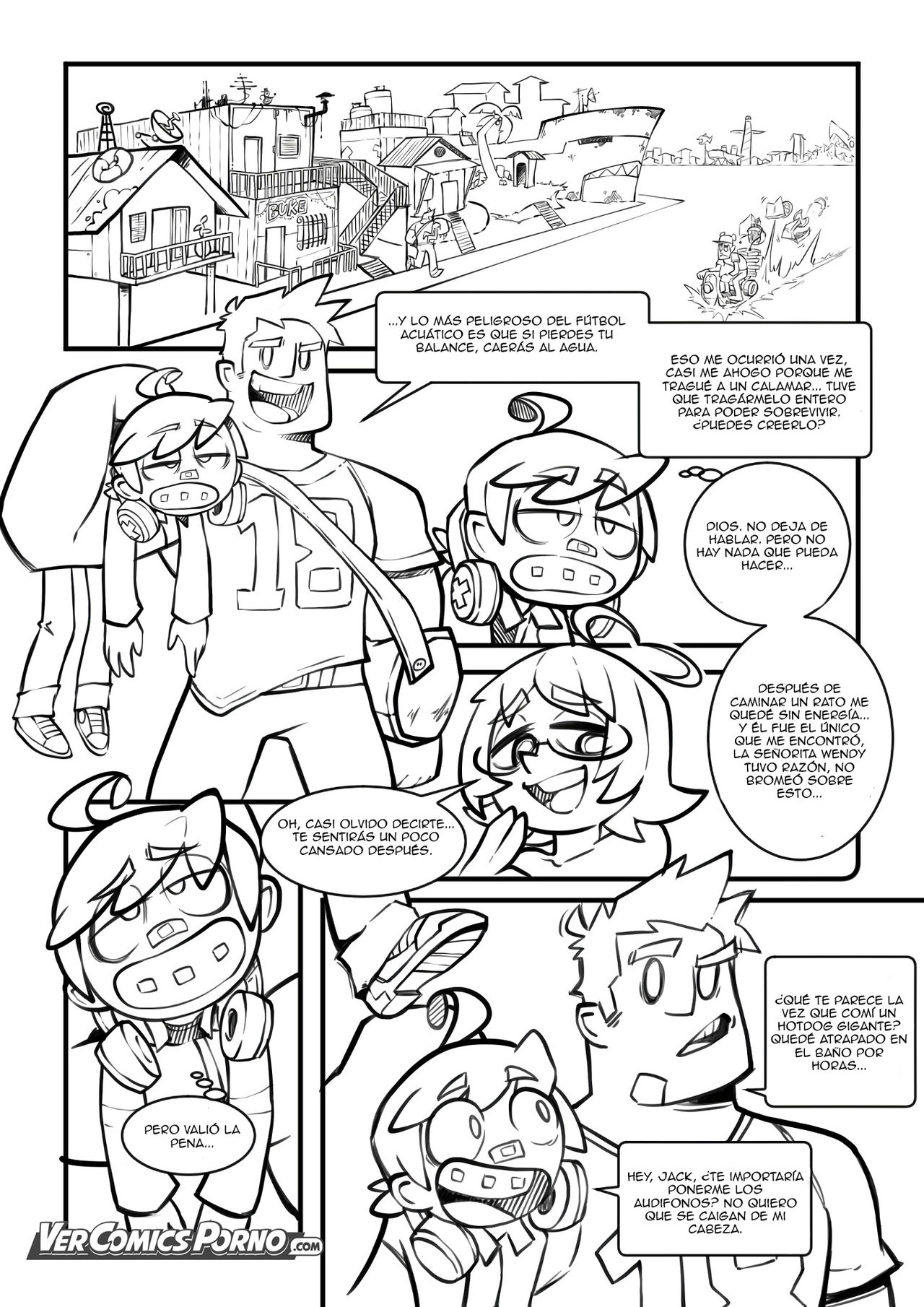 Skarpworld: Chapter 6: Noche de Pelicula page 12 full