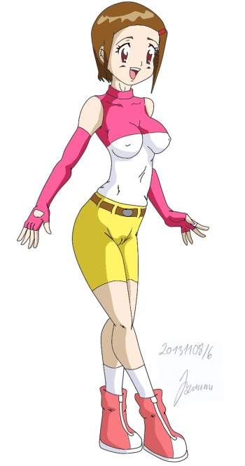 Kari Yagami_digimon Sketches work_2 cover