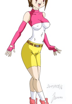 Kari Yagami_digimon Sketches work_2