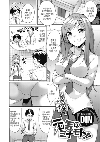 [DIN] Genki no Minamoto!! | 활력의 원천!! (COMIC HOTMILK 2019-11) [Korean] [Digital] cover
