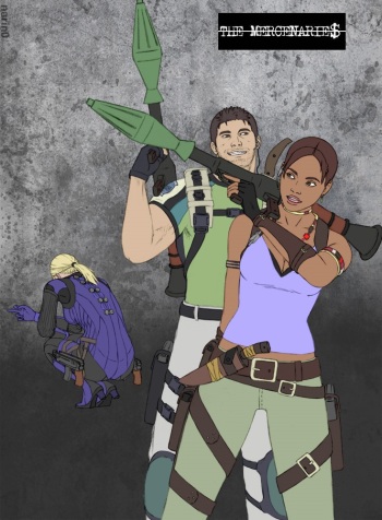 [narin0] Mercenarie$ (Resident Evil) cover