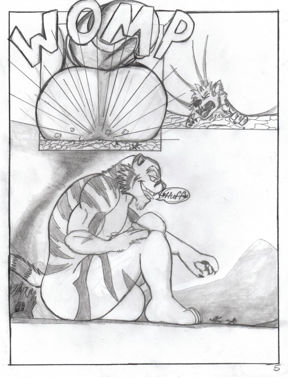 Mercenary Growth Comic page 5 full