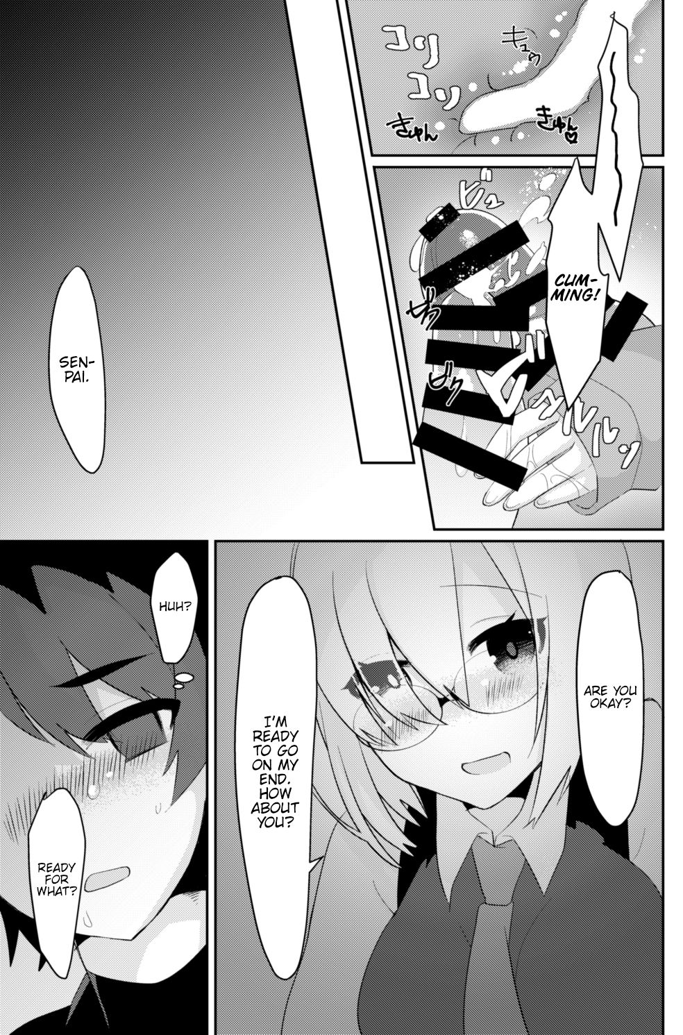 Futanari Ochinpo Shikoshikoshitetara Senpai ni Mirarechatta node Oshiri Shojo Ubatte Reipu Anaru Akume Kimesasechaimashita page 12 full