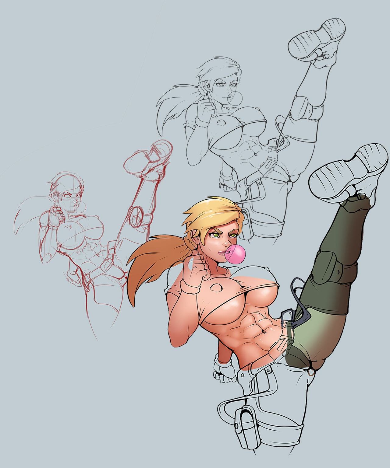 Mortal Kombat - Cassie vs Goro page 4 full