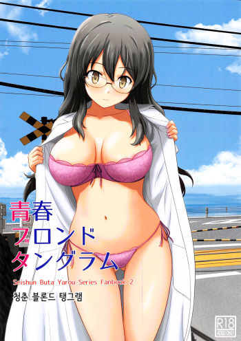 (C96) [G-SCAN CORP. (Satou Chagashi)] Seishun Blonde Tangram | 청춘 블론드 탱그램 (Seishun Buta Yarou wa Bunny Girl Senpai no Yume o Minai) [Korean] cover