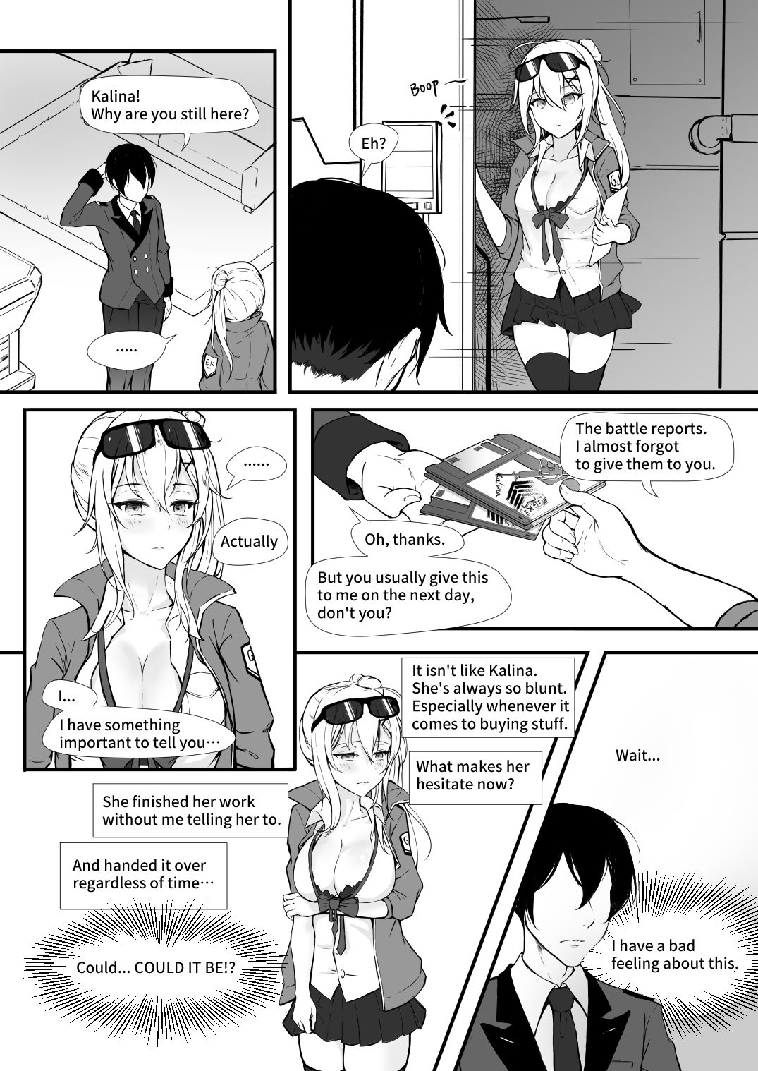 How Many Diamonds a Kiss Worth? page 7 full