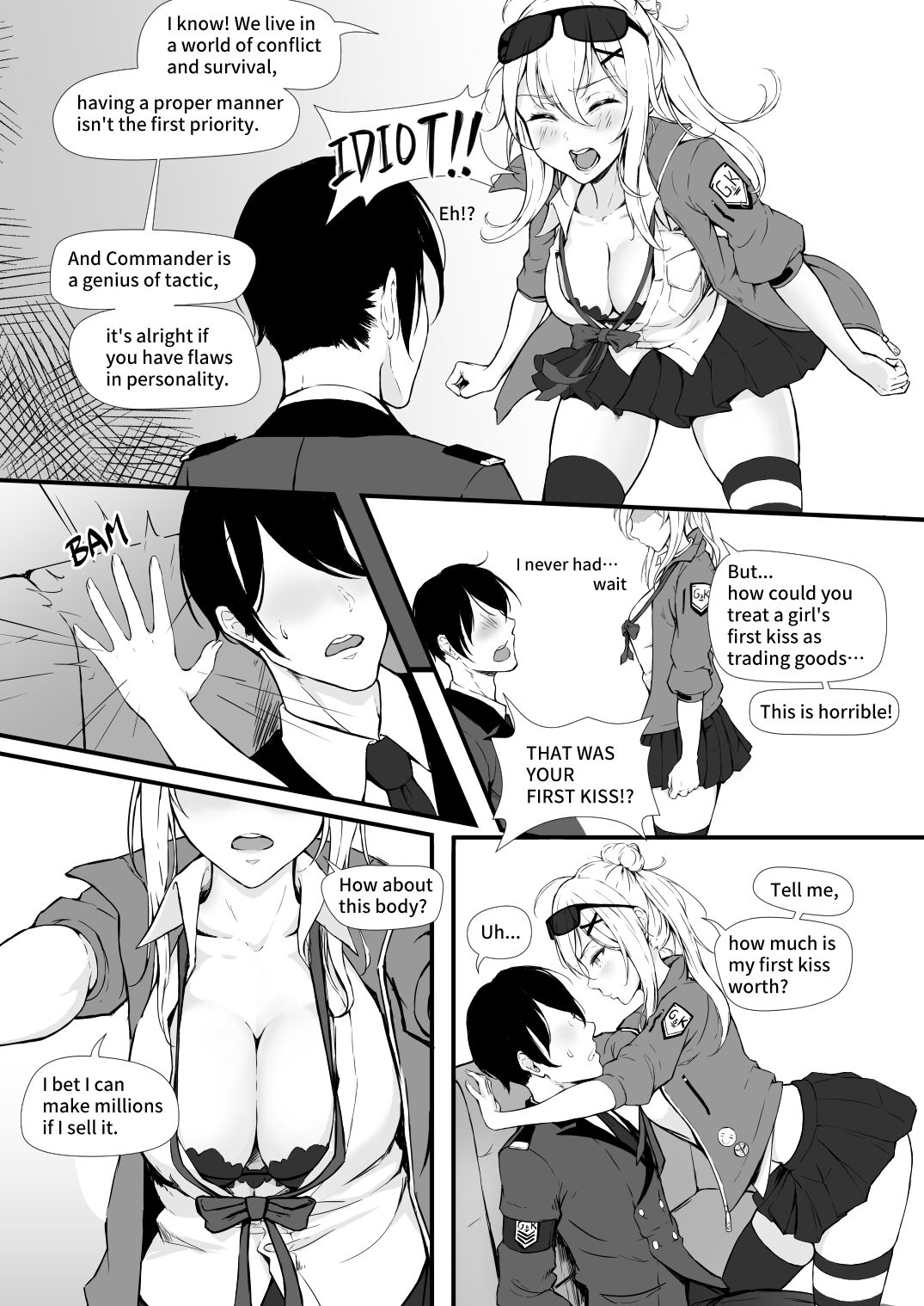 How Many Diamonds a Kiss Worth? page 9 full