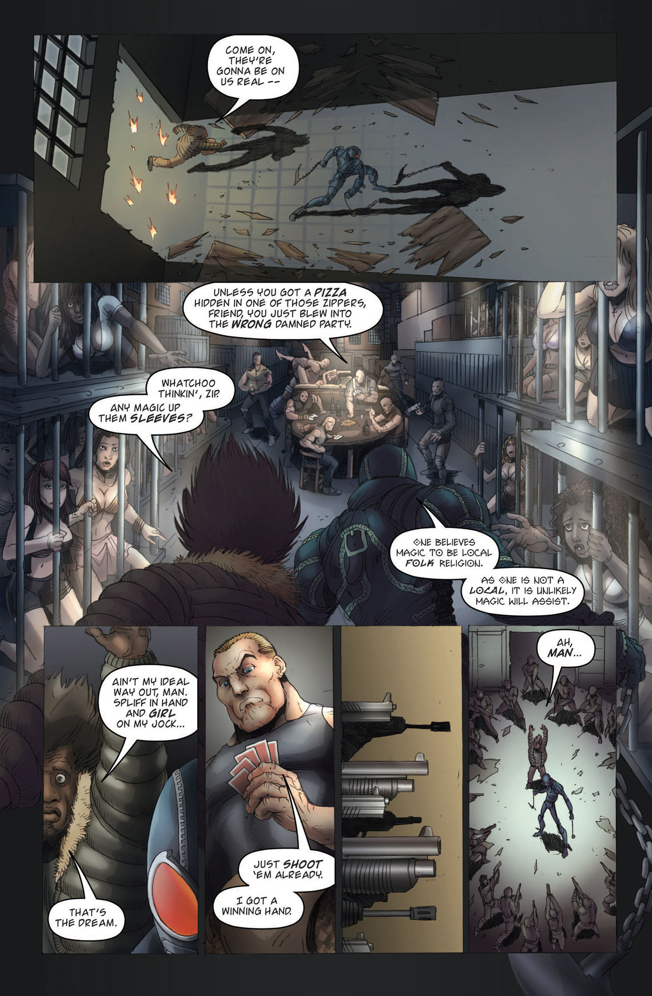 Zipper vs. Dominatrix - The Slave Trade page 11 full