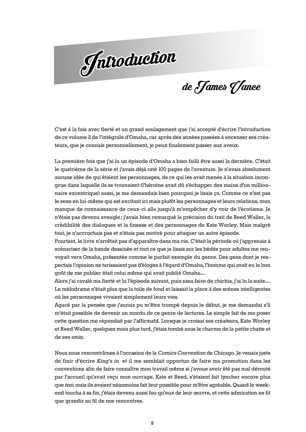 Les aventures complètes de «Omaha» danseuse féline 02 page 7 full