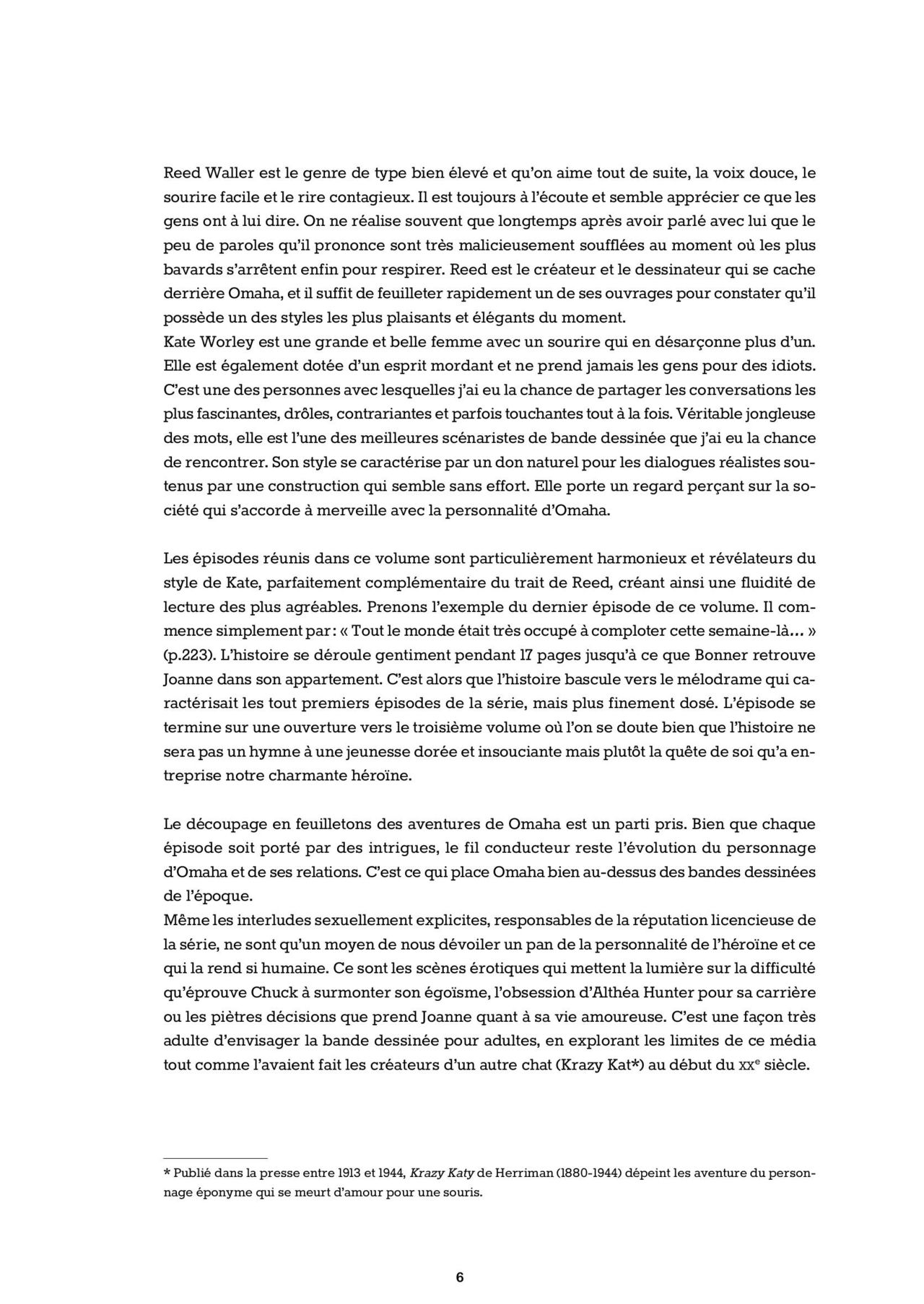 Les aventures complètes de «Omaha» danseuse féline 02 page 8 full