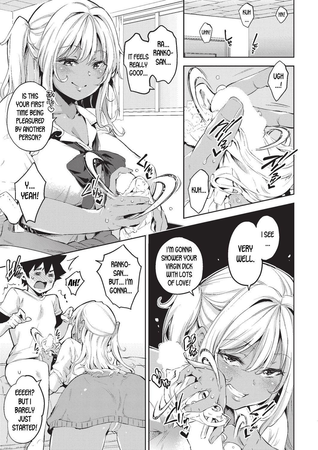 Doutei Ochinchin ni Katenakatta Kuro Gal | The Black Gal Who Can't Win Against the Virgin Dick page 7 full