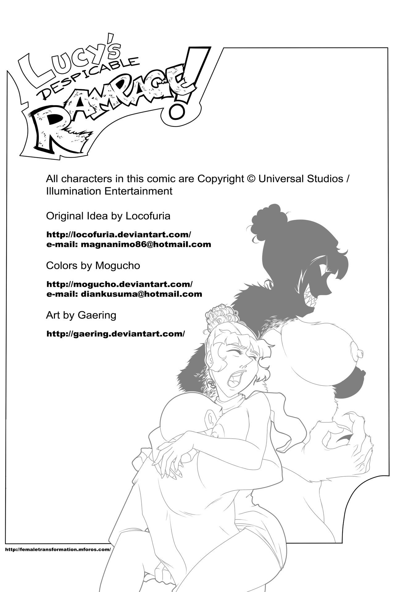 Lucy's Despicable Rampage! page 2 full