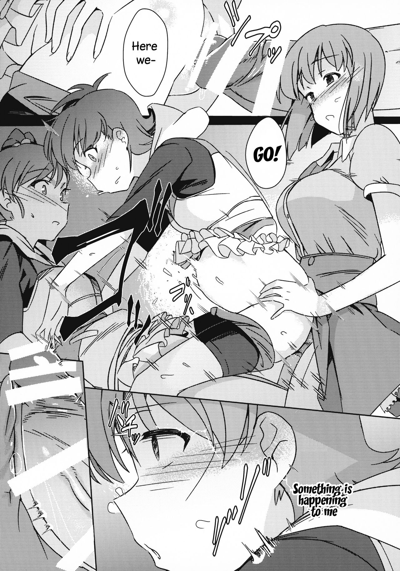 Yuki Chinpo - Futanari Yukiho to Ami Mami ga Himitsu no Tokkun Suru Hon page 11 full