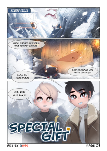 Special Gift! - Short Comic Commission (#01) cover